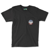 Trump 2024 Republican Pro Donald Trump Election Pocket T-shirt | Artistshot