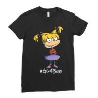 Mademark X Rugrats Angelica Pickles Girl Boss Rugrats Ladies Fitted T-shirt | Artistshot