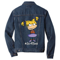 Mademark X Rugrats Angelica Pickles Girl Boss Rugrats Men Denim Jacket | Artistshot