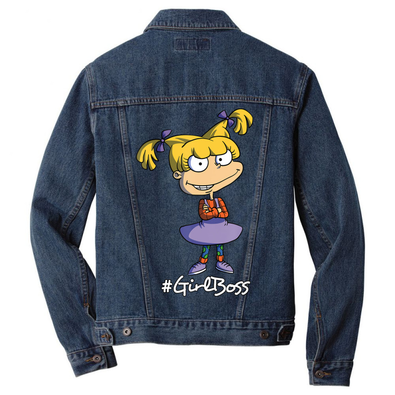 Mademark X Rugrats Angelica Pickles Girl Boss Rugrats Men Denim Jacket by Kandurip541 | Artistshot