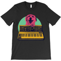 Retro Analogue Synthesizer Synth Dog, Retro Analogue Synthesizer Synth T-shirt | Artistshot