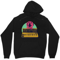 Retro Analogue Synthesizer Synth Dog, Retro Analogue Synthesizer Synth Unisex Hoodie | Artistshot