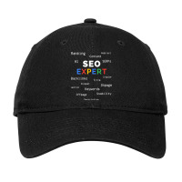 Website Ranking Marketing Manager Online Seo Expert T Shirt Adjustable Cap | Artistshot