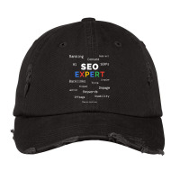 Website Ranking Marketing Manager Online Seo Expert T Shirt Vintage Cap | Artistshot