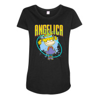 Mademark X Rugrats Angelica Pickles Maternity Scoop Neck T-shirt | Artistshot