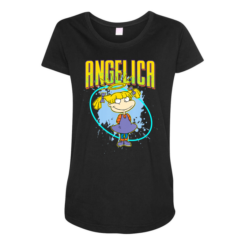 Mademark X Rugrats Angelica Pickles Maternity Scoop Neck T-shirt by Kandurip541 | Artistshot