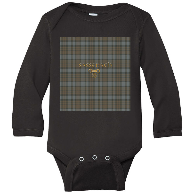 Tartan Sassenach Long Sleeve Baby Bodysuit | Artistshot