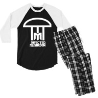 Infected Mushroom Funny Personality Men's 3/4 Sleeve Pajama Set | Artistshot