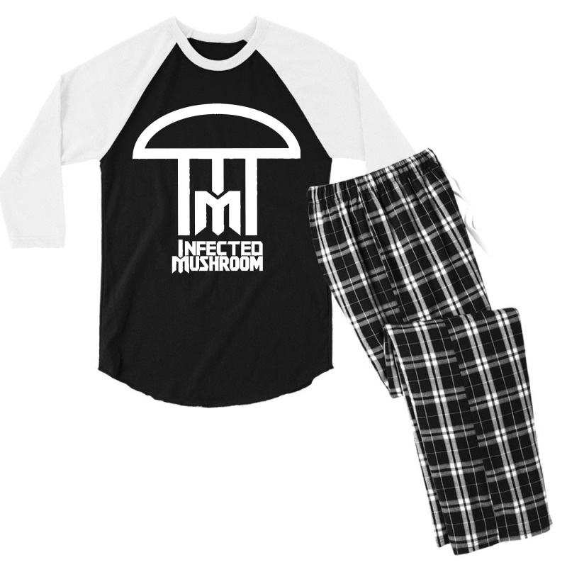 Infected Mushroom Funny Personality Men's 3/4 Sleeve Pajama Set | Artistshot