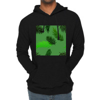 Palm Leaves Lightweight Hoodie | Artistshot