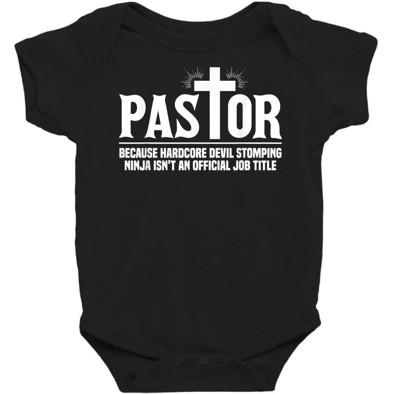 Mens Youth Pastor Funny Pastor Religious Preacher T Shirt Baby Bodysuit by djhsyhaa | Artistshot