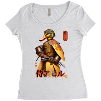 Samurai Duck 2 Women's Triblend Scoop T-shirt | Artistshot