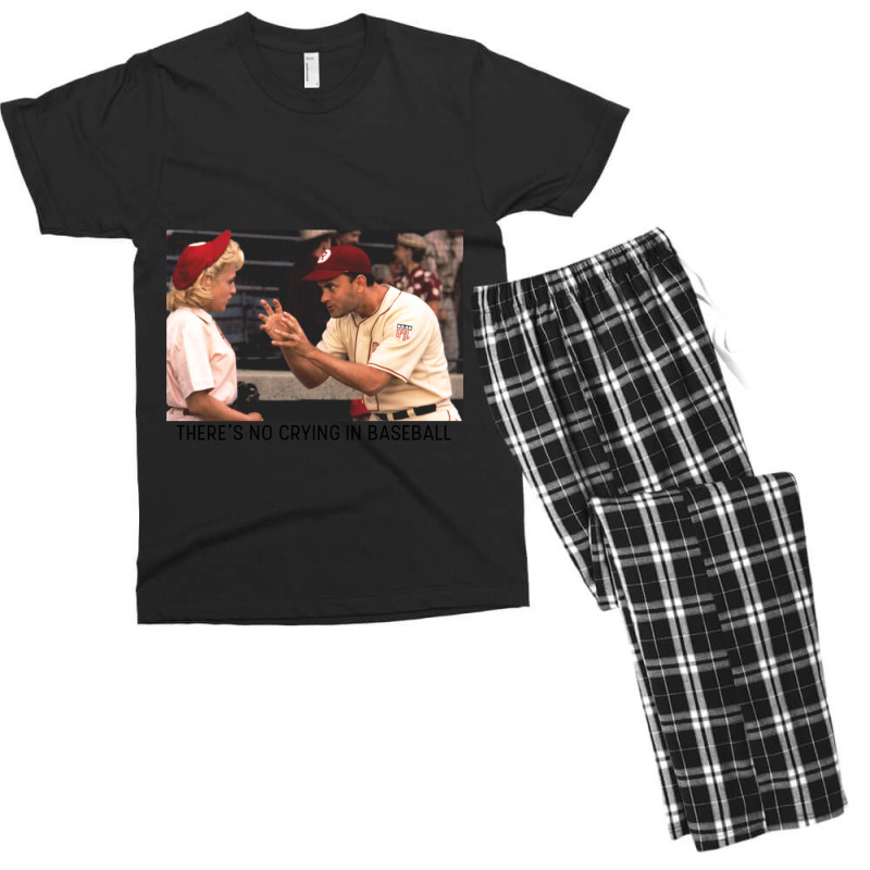 There’s No Crying In Baseball Men's T-shirt Pajama Set by NADLIEDUMAS | Artistshot