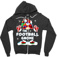 Football Football Gnome Red Plaid Gnomies Matching Family Christmas 97 Zipper Hoodie | Artistshot