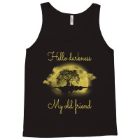 Hello Darkness My Old Friend Hippie Tank Top | Artistshot