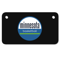 Minnesota Basketball-bchns Motorcycle License Plate | Artistshot