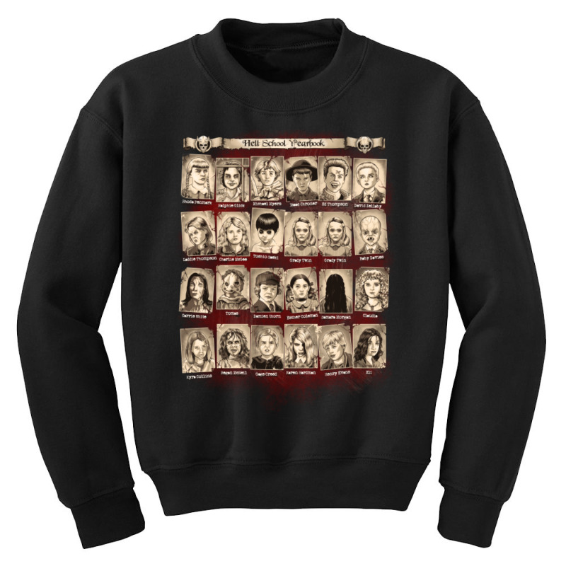 Hellschool Yearbook Youth Sweatshirt by cm-arts | Artistshot