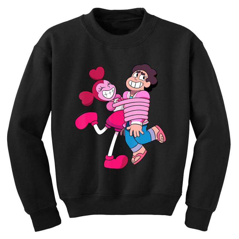 Steven Universe Spinel Loves Steven Youth Sweatshirt by laughingtuy | Artistshot