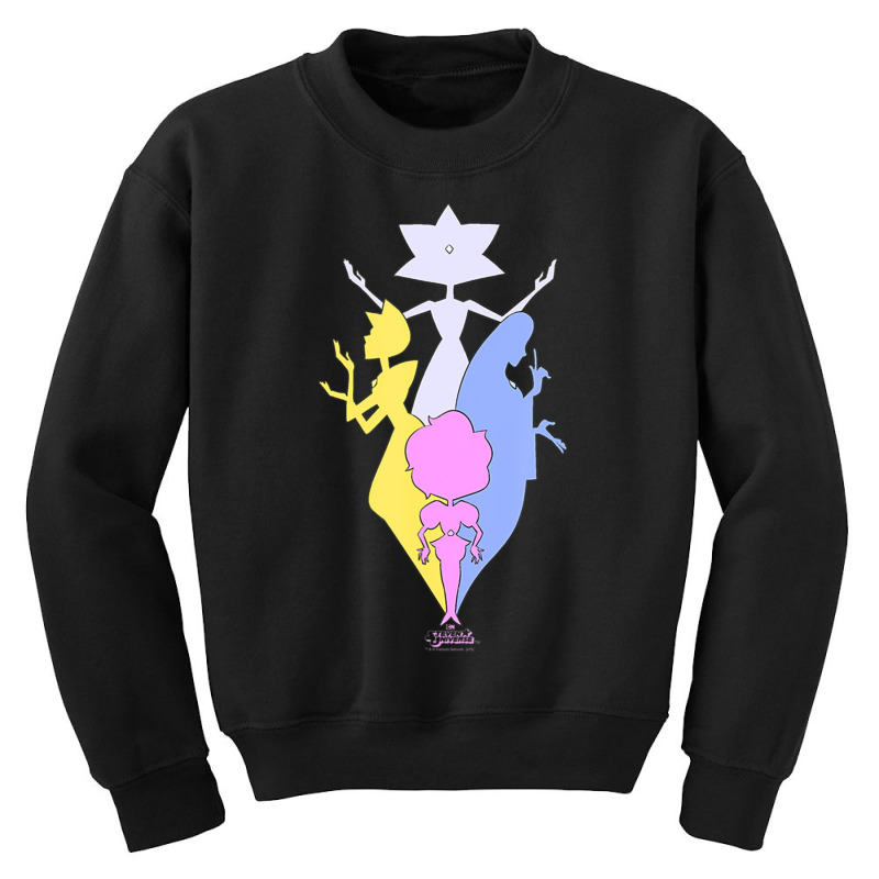 Steven Universe The Diamonds Youth Sweatshirt by laughingtuy | Artistshot