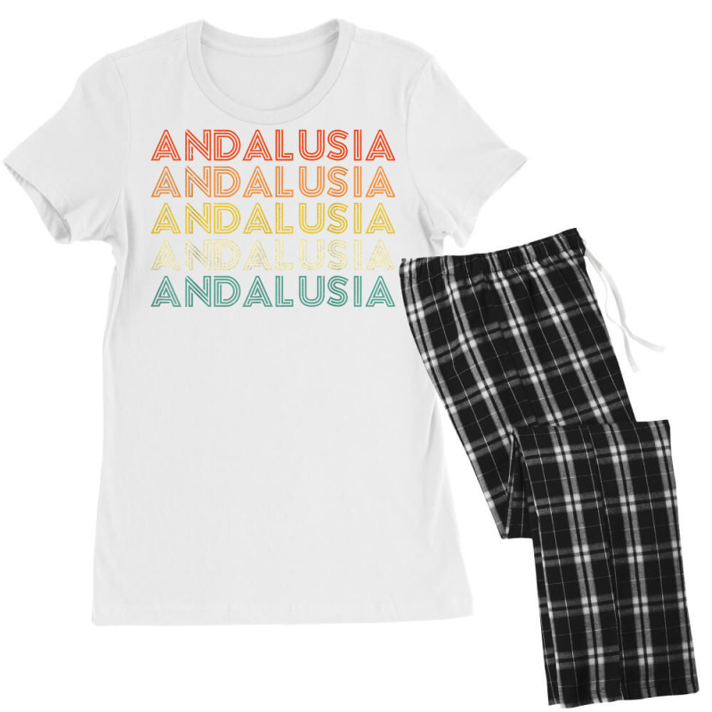 Andalusia T Shirt Women's Pajamas Set | Artistshot