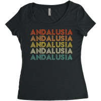 Andalusia T Shirt Women's Triblend Scoop T-shirt | Artistshot