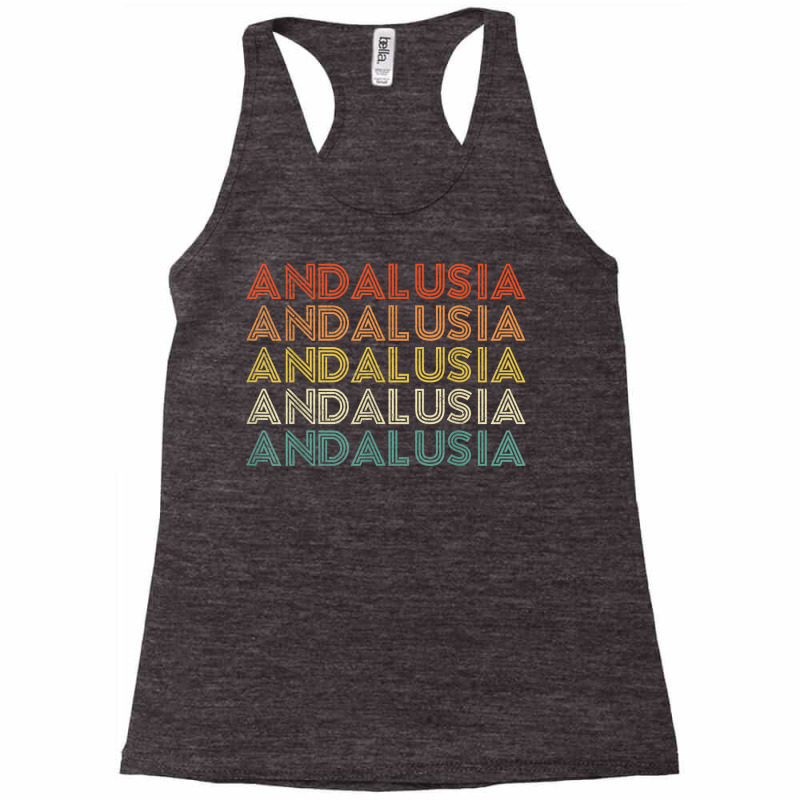 Andalusia T Shirt Racerback Tank | Artistshot