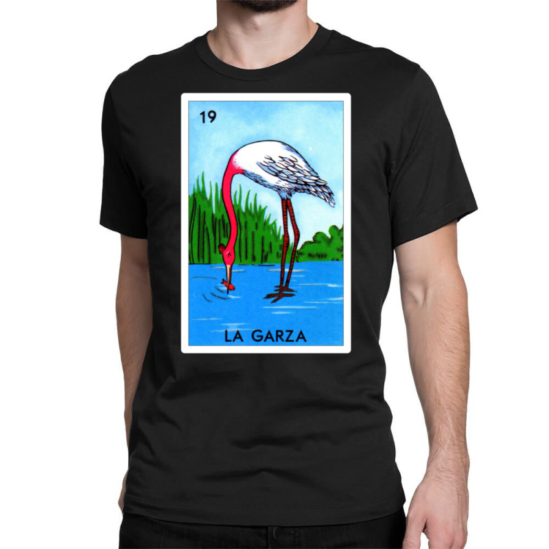 Loteria Mexicana Art - Loteria Mexicana Design - La Garza Gift - Regal Classic T-shirt by cm-arts | Artistshot