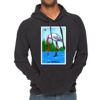 Loteria Mexicana Art - Loteria Mexicana Design - La Garza Gift - Regal Vintage Hoodie | Artistshot