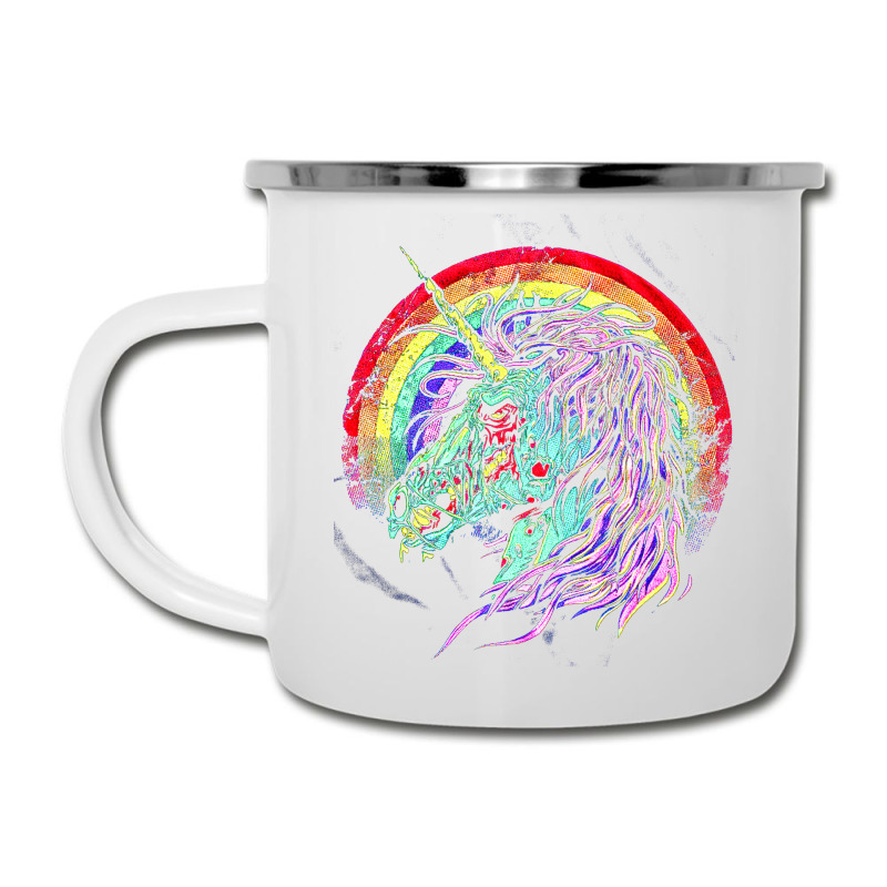 Zombie Unicorn, High Quality Microfiber, Zombie Unicorn Art, Zombie Un Camper Cup | Artistshot