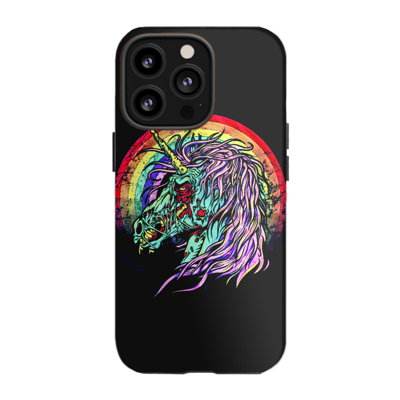 Zombie Unicorn, High Quality Microfiber, Zombie Unicorn Art, Zombie Un Iphone 13 Pro Case | Artistshot