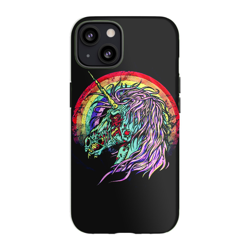 Zombie Unicorn, High Quality Microfiber, Zombie Unicorn Art, Zombie Un Iphone 13 Case | Artistshot