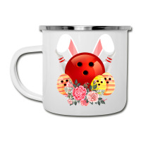 Bowling Easter Bunny Egg 2020 Rabbit Flowers Pascha Bowler Camper Cup | Artistshot