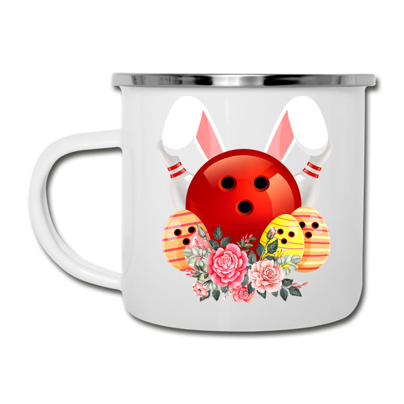 Bowling Easter Bunny Egg 2020 Rabbit Flowers Pascha Bowler Camper Cup by Haley1989 | Artistshot