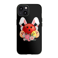 Bowling Easter Bunny Egg 2020 Rabbit Flowers Pascha Bowler Iphone 13 Case | Artistshot