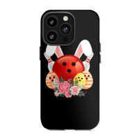 Bowling Easter Bunny Egg 2020 Rabbit Flowers Pascha Bowler Iphone 13 Pro Case | Artistshot