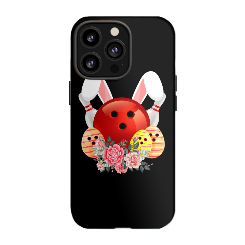 Bowling Easter Bunny Egg 2020 Rabbit Flowers Pascha Bowler iPhone 13 Pro Case by Haley1989 | Artistshot