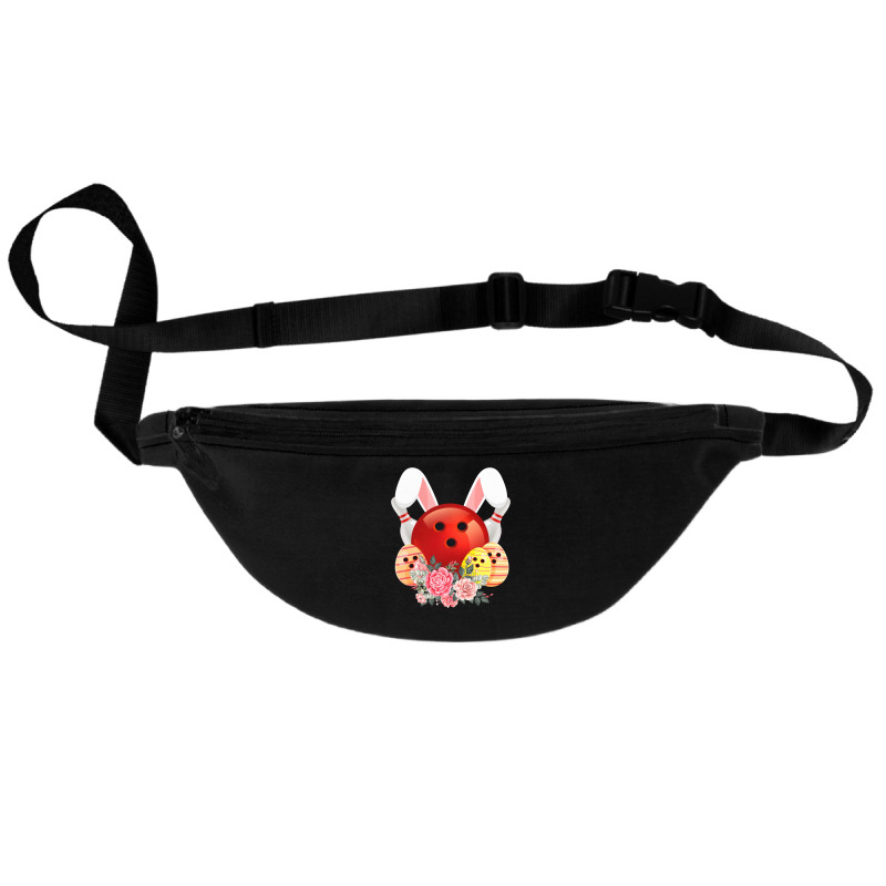 Bowling Easter Bunny Egg 2020 Rabbit Flowers Pascha Bowler Fanny Pack by Haley1989 | Artistshot