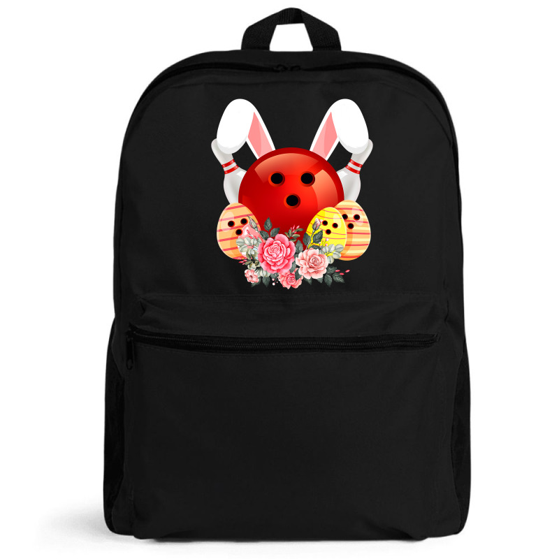 Bowling Easter Bunny Egg 2020 Rabbit Flowers Pascha Bowler Backpack by Haley1989 | Artistshot