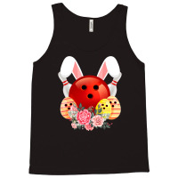 Bowling Easter Bunny Egg 2020 Rabbit Flowers Pascha Bowler Tank Top | Artistshot