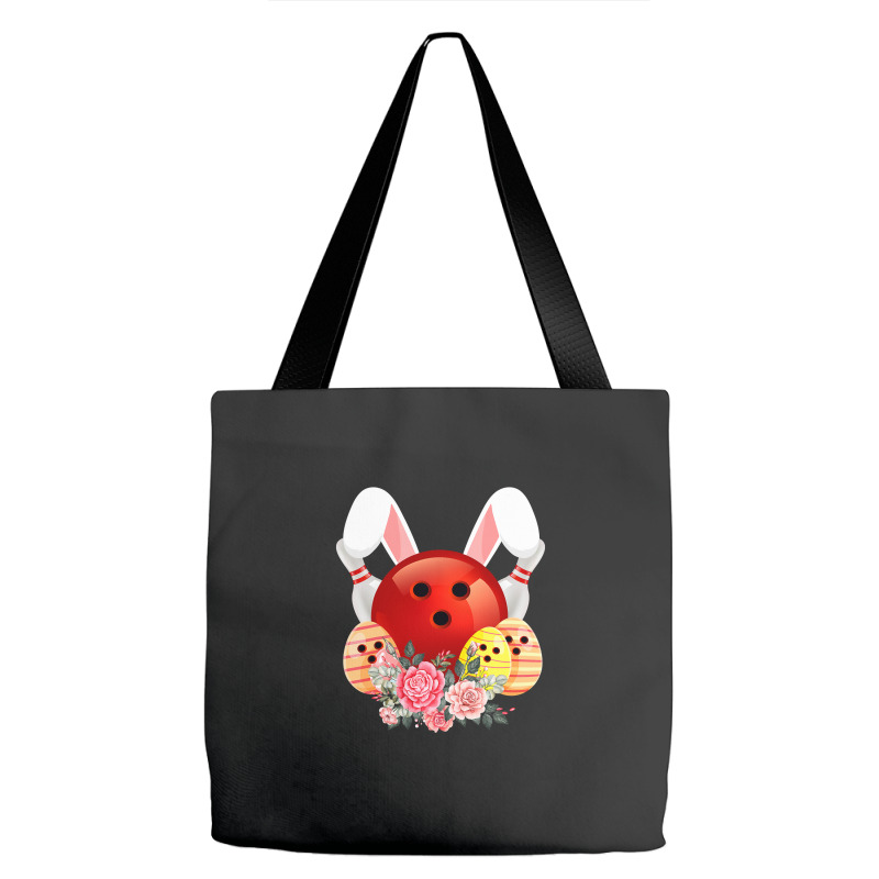 Bowling Easter Bunny Egg 2020 Rabbit Flowers Pascha Bowler Tote Bags by Haley1989 | Artistshot