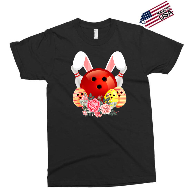 Bowling Easter Bunny Egg 2020 Rabbit Flowers Pascha Bowler Exclusive T-shirt by Haley1989 | Artistshot