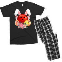 Bowling Easter Bunny Egg 2020 Rabbit Flowers Pascha Bowler Men's T-shirt Pajama Set | Artistshot