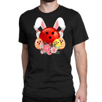 Bowling Easter Bunny Egg 2020 Rabbit Flowers Pascha Bowler Classic T-shirt | Artistshot