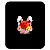 Bowling Easter Bunny Egg 2020 Rabbit Flowers Pascha Bowler Mousepad | Artistshot