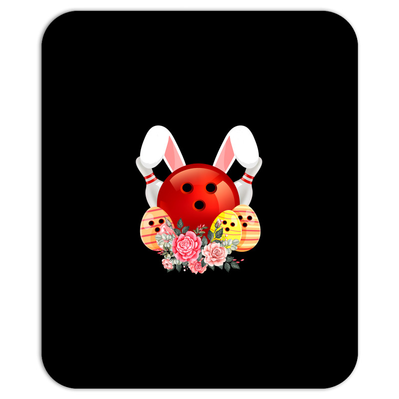 Bowling Easter Bunny Egg 2020 Rabbit Flowers Pascha Bowler Mousepad by Haley1989 | Artistshot