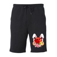 Bowling Easter Bunny Egg 2020 Rabbit Flowers Pascha Bowler Fleece Short | Artistshot