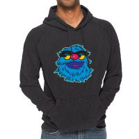 Fuzzy Blue Puppet Vintage Hoodie | Artistshot