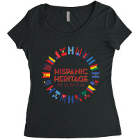 Hispanic Heritage Month Women's Triblend Scoop T-shirt | Artistshot