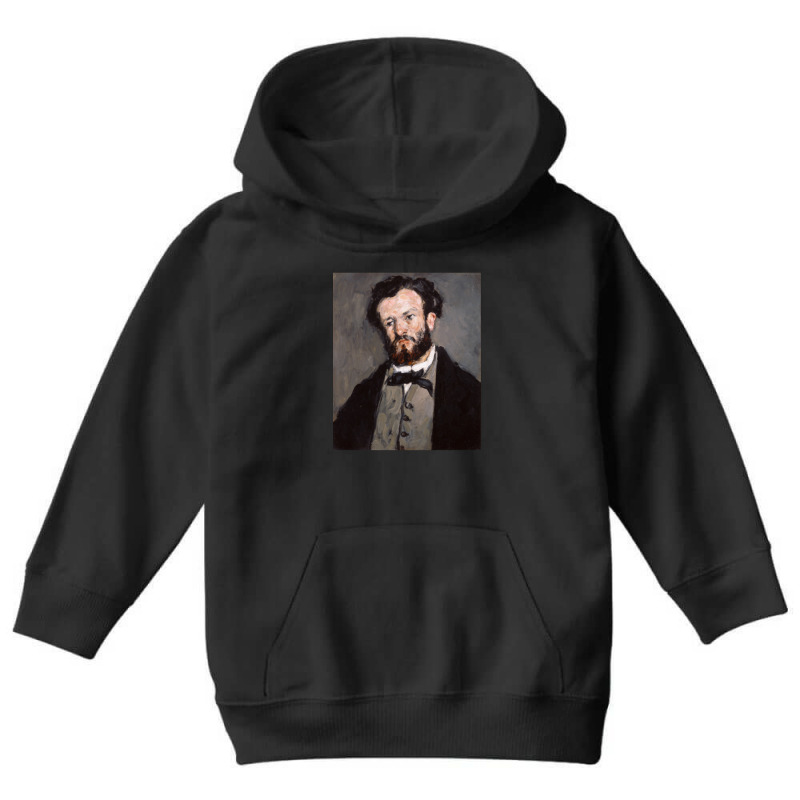 Portrait Of Anthony Valabregue By Paul Cezanne Youth Hoodie by Kanmosrin52 | Artistshot