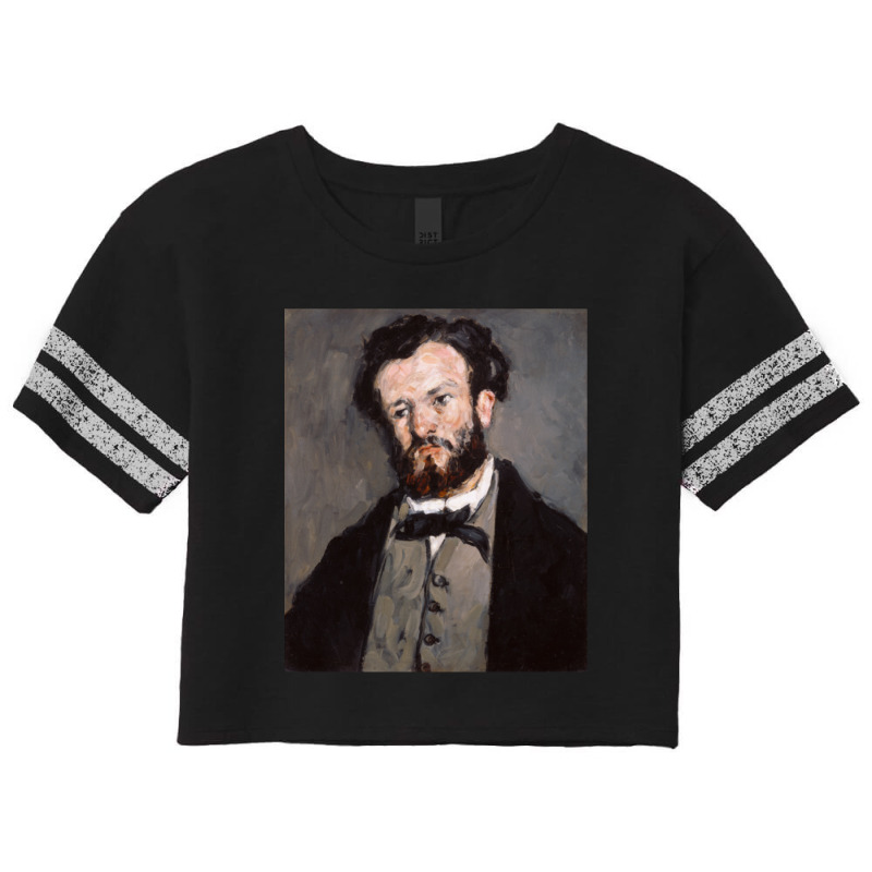 Portrait Of Anthony Valabregue By Paul Cezanne Scorecard Crop Tee by Kanmosrin52 | Artistshot